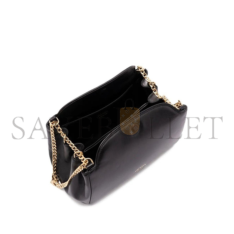 Pra*a tumulte small leather shoulder bag 1bd395 (24*13*13cm)